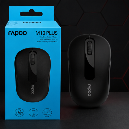RAPOO M10 PLUS WIRELESS OPTICAL MOUSE | 3 YEARS WARRANTY